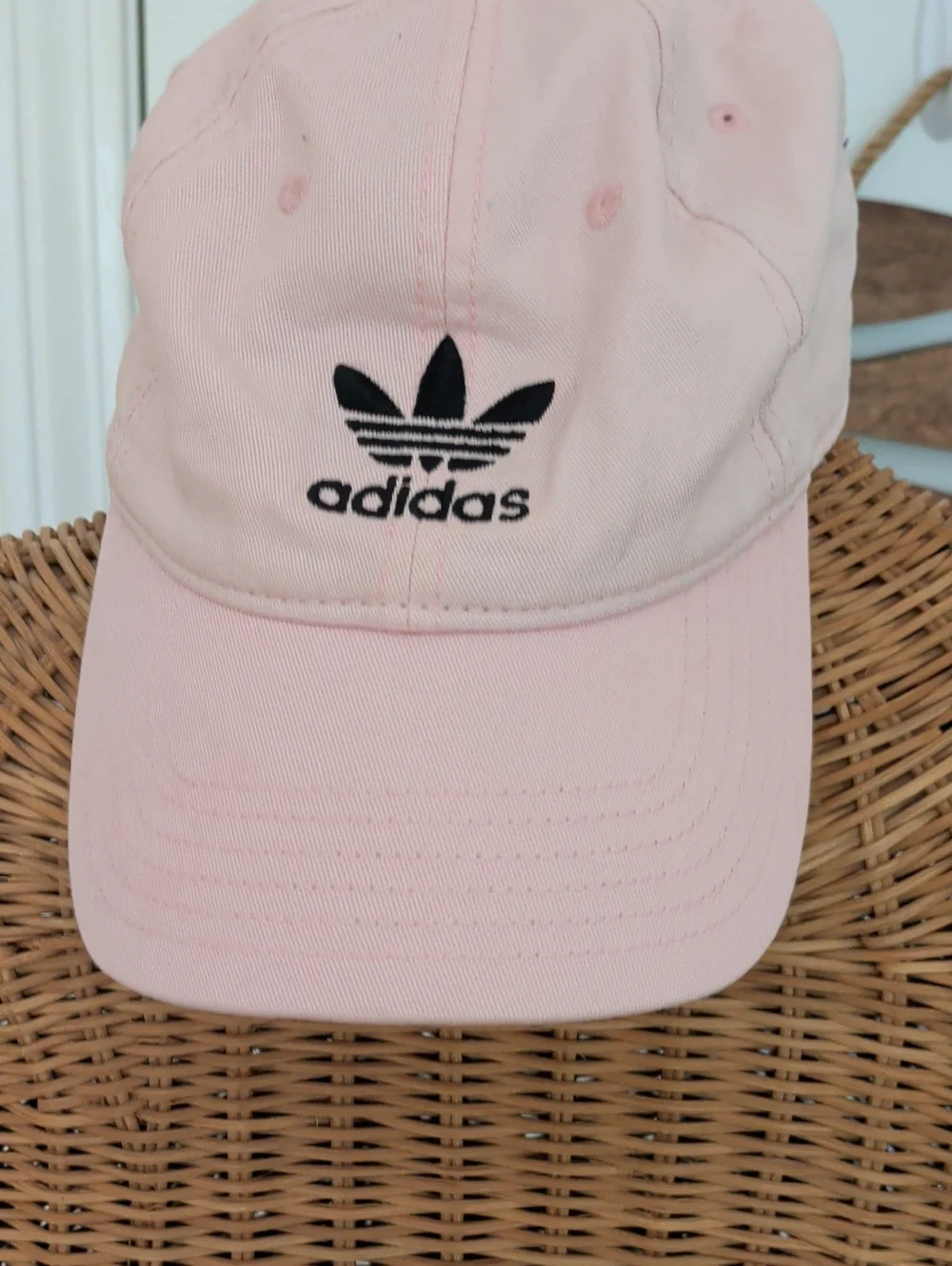 Adidas Women's Seersucker Fashion Hat Pink